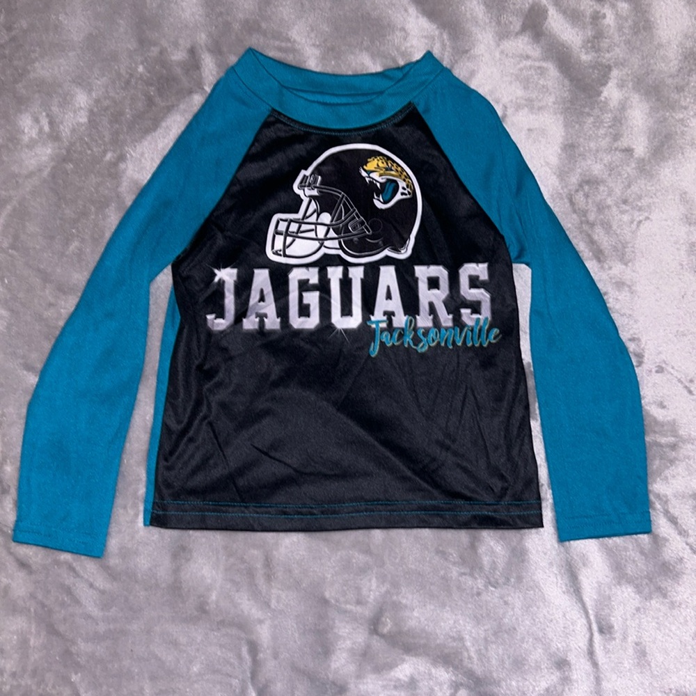 NFL Jacksonville Jaguars team apparel 2T long sleeve shirt